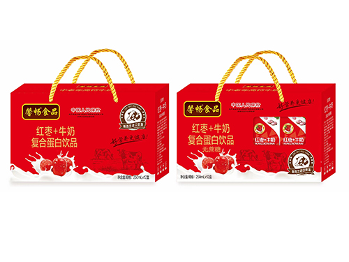 紅棗+牛奶復(fù)合蛋白飲品