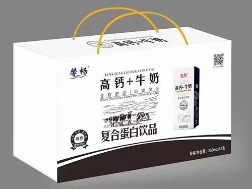 高鈣+牛奶復合蛋白飲品禮盒