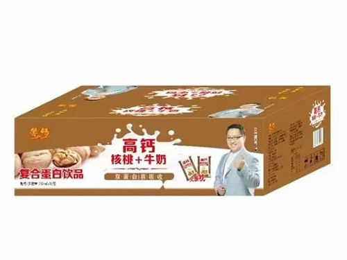 河南高鈣核桃+牛奶復合蛋白飲品枕包