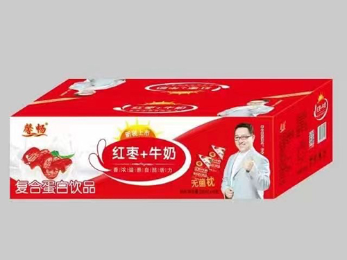 河南紅棗+牛奶復合蛋白飲品枕包